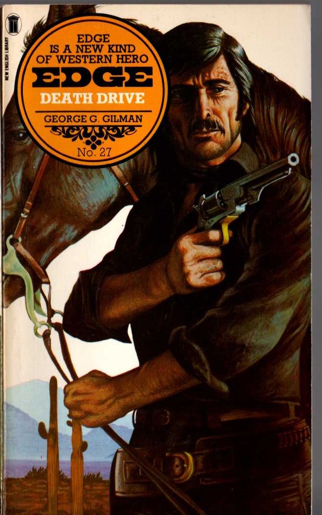 George G. Gilman  EDGE 27: DEATH DRIVE front book cover image