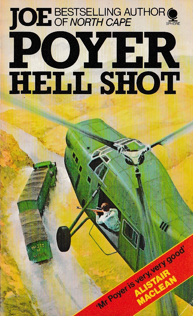 Joe Poyer  HELL SHOT front book cover image