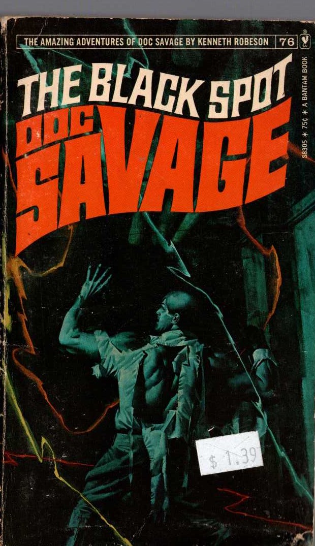 Kenneth Robeson  DOC SAVAGE: THE BLACK SPOT front book cover image