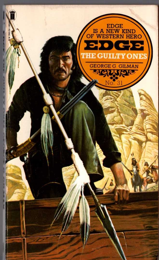 George G. Gilman  EDGE 31: THE GUILTY ONES front book cover image