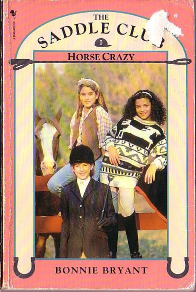 Bonnie Bryant  THE SADDLE CLUB 1: Horse Crazy front book cover image