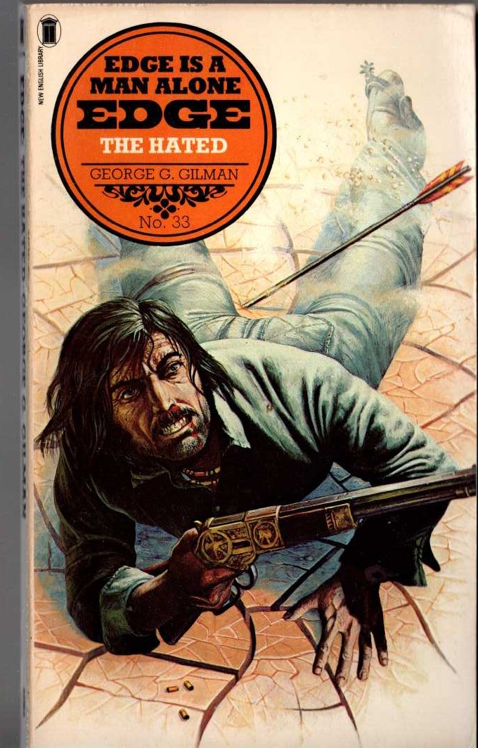 George G. Gilman  EDGE 33: THE HATED front book cover image