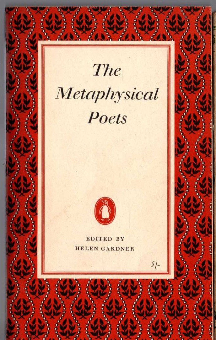 Helen Gardner (introduces_and_edits) THE METAPHYSICAL POETS front book cover image