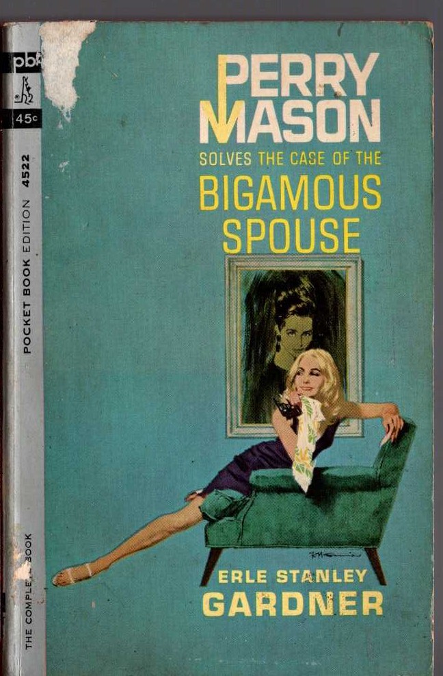 Erle Stanley Gardner  THE CASE OF THE BIGAMOUS SPOUSE front book cover image