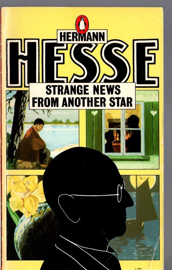 Hermann Hesse  STRANGE NEWS FROM ANOTHER STAR front book cover image