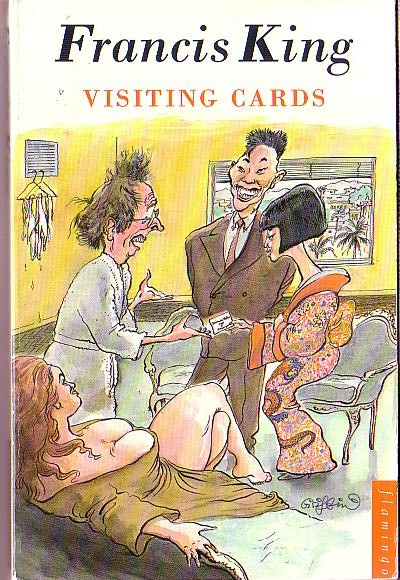 Francis King  VISITING CARDS front book cover image