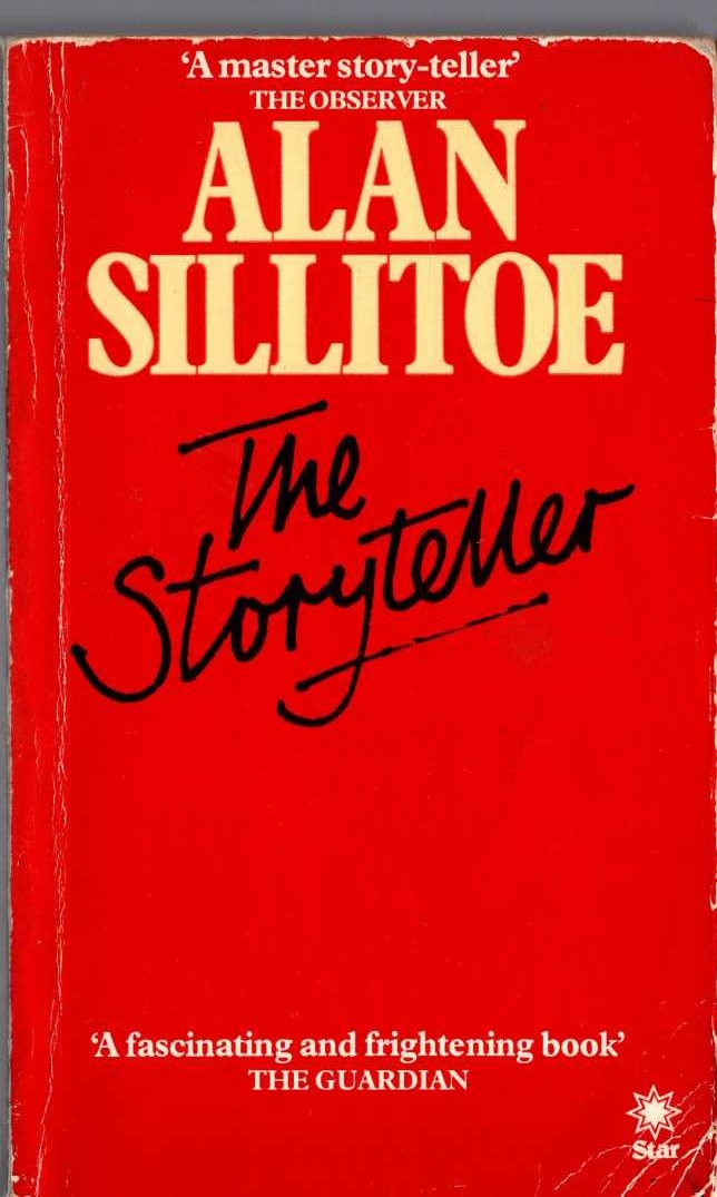 Alan Sillitoe  THE STORYTELLER front book cover image