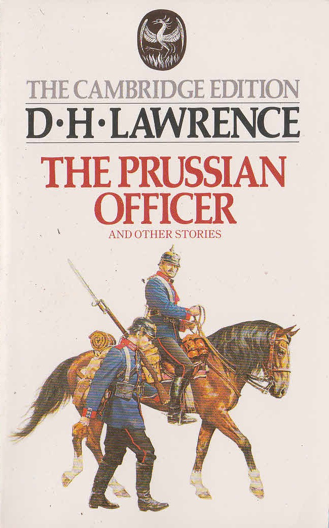 D.H. Lawrence  THE PRUSSIAN OFFICER and other stories front book cover image