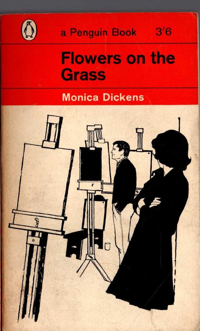 Monica Dickens  FLOWERS ON THE GRASS front book cover image