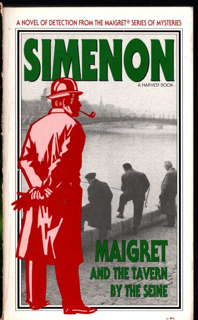 Georges Simenon  MAIGRET AND THE TAVERN BY THE SEINE front book cover image