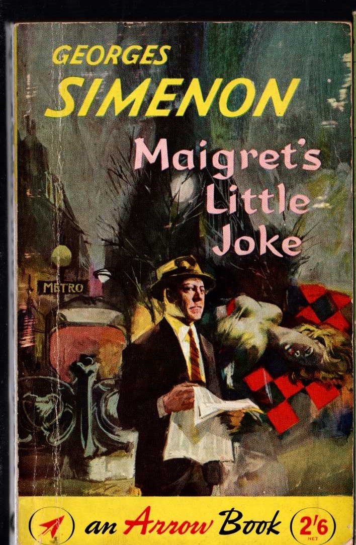 Georges Simenon  MAIGRET'S LITTLE JOKE front book cover image