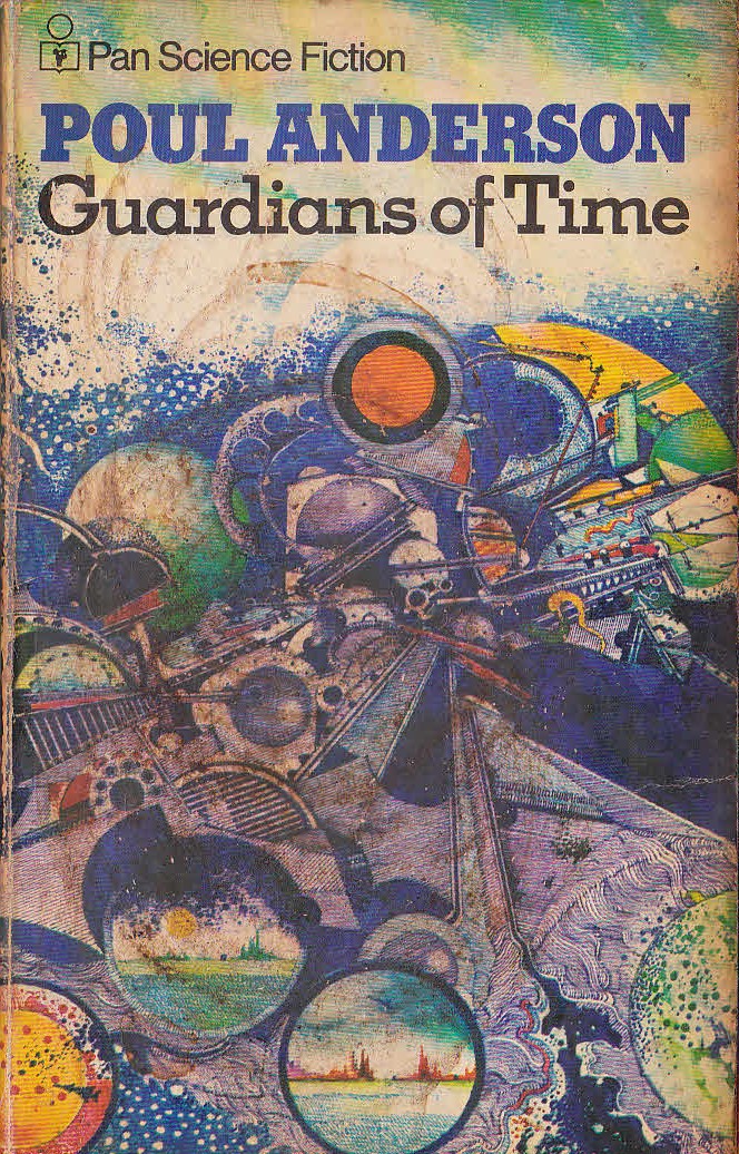 Poul Anderson  GUARDIANS OF TIME front book cover image