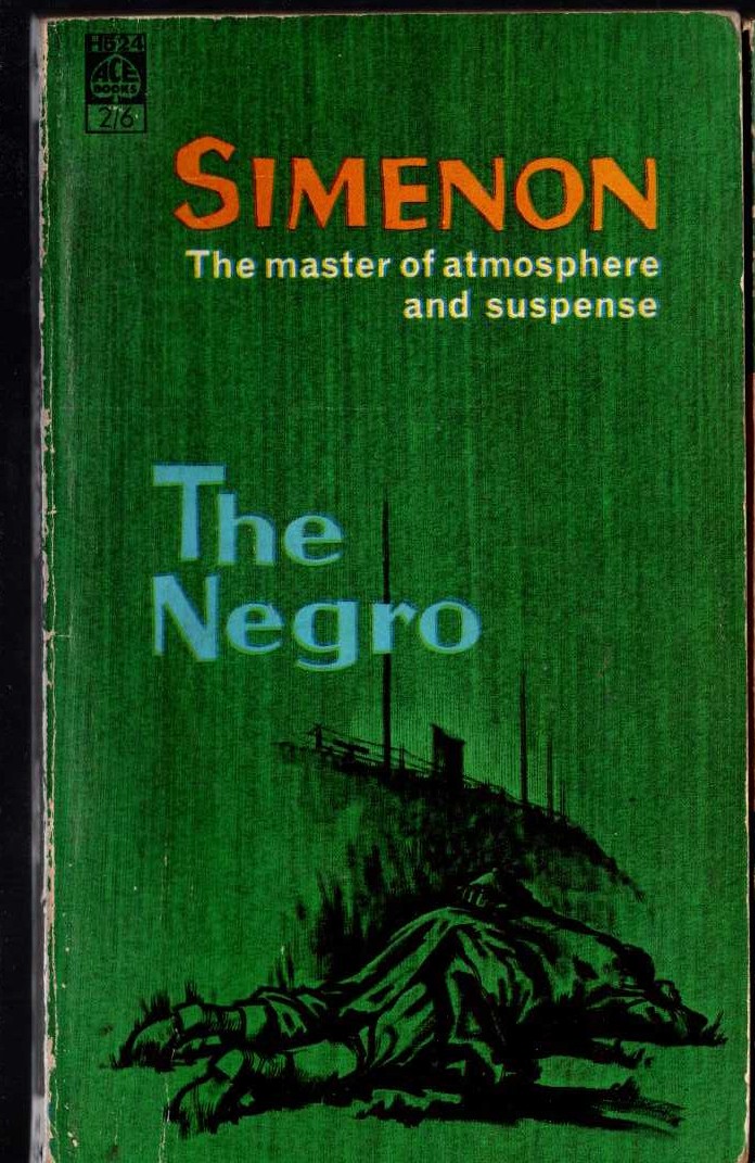 Georges Simenon  THE NEGRO front book cover image
