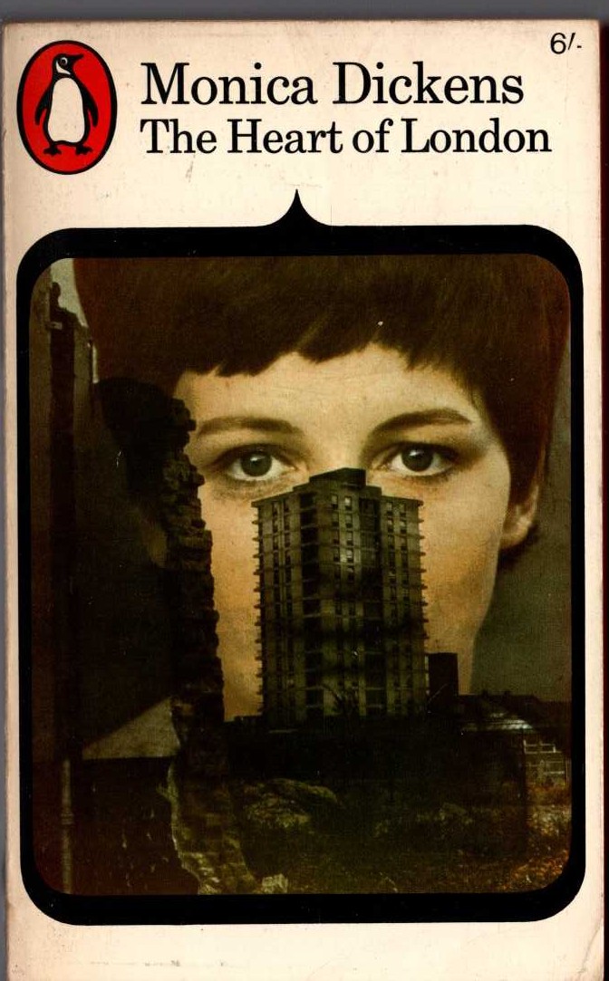 Monica Dickens  THE HEART OF LONDON front book cover image
