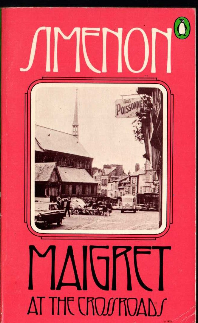 Georges Simenon  MAIGRET AT THE CROSSROADS front book cover image