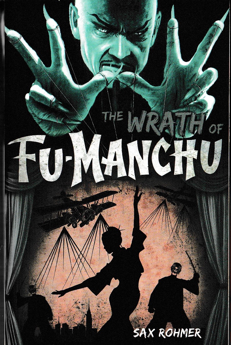 Sax Rohmer  THE WRATH OF FU-MANCHU front book cover image