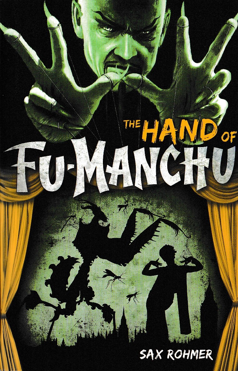 Sax Rohmer  THE HAND OF FU MANCHU front book cover image