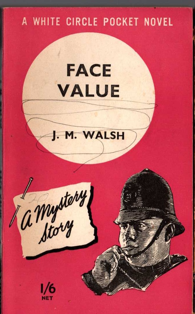 J.M. Walsh  FACE VALUE front book cover image