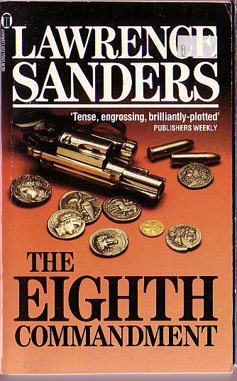 Lawrence Sanders  THE EIGHTH COMMANDMENT front book cover image