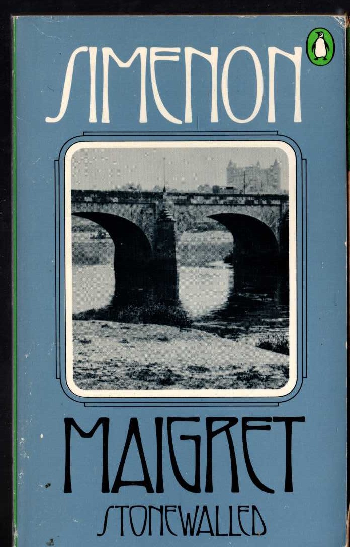 Georges Simenon  MAIGRET STONEWALLED front book cover image