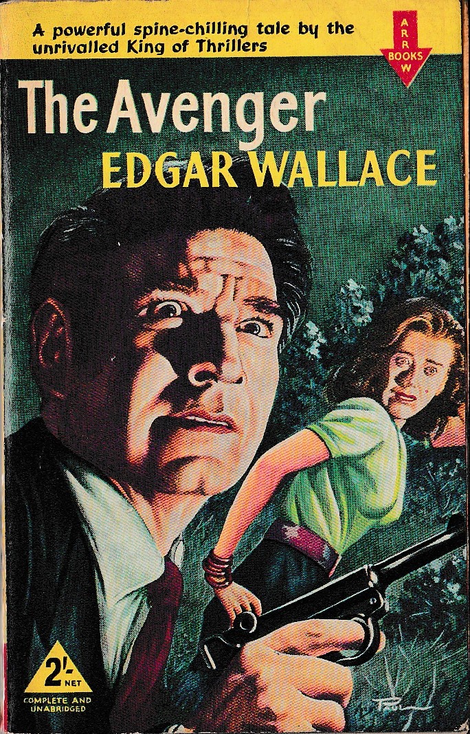 Edgar Wallace  THE AVENGER front book cover image