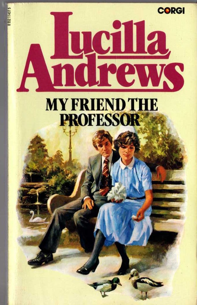 Lucilla Andrews  MY FRIEND THE PROFESSOR front book cover image