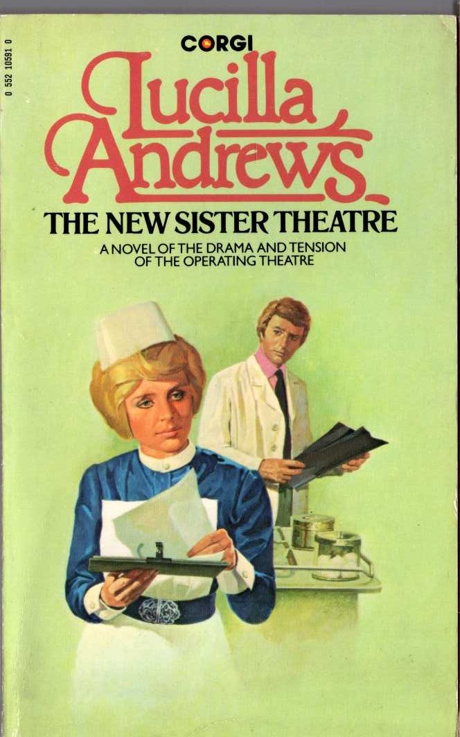 Lucilla Andrews  THE NEW SISTER THEATRE front book cover image