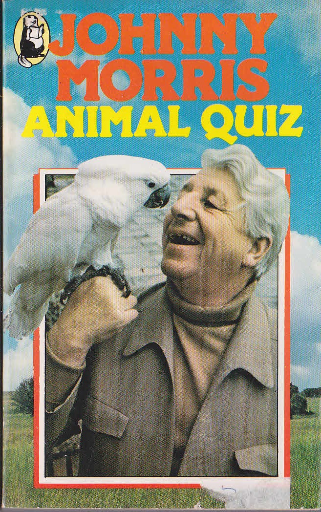 ANIMAL QUIZ by Johnny Morris  front book cover image