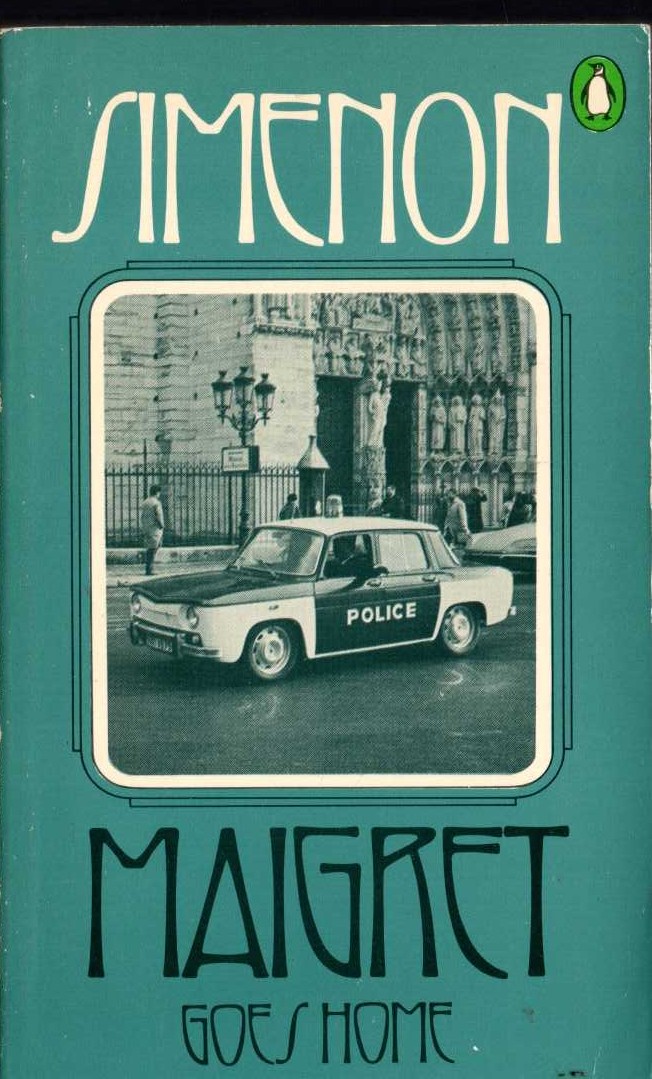 Georges Simenon  MAIGRET GOES HOME front book cover image