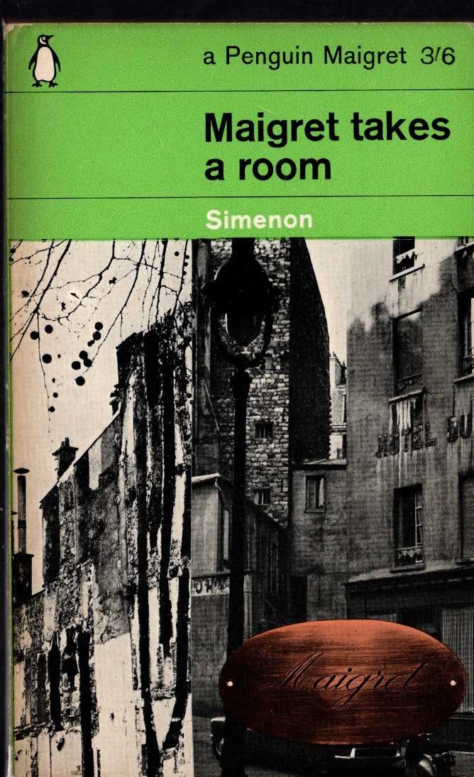 Georges Simenon  MAIGRET TAKES A ROOM front book cover image