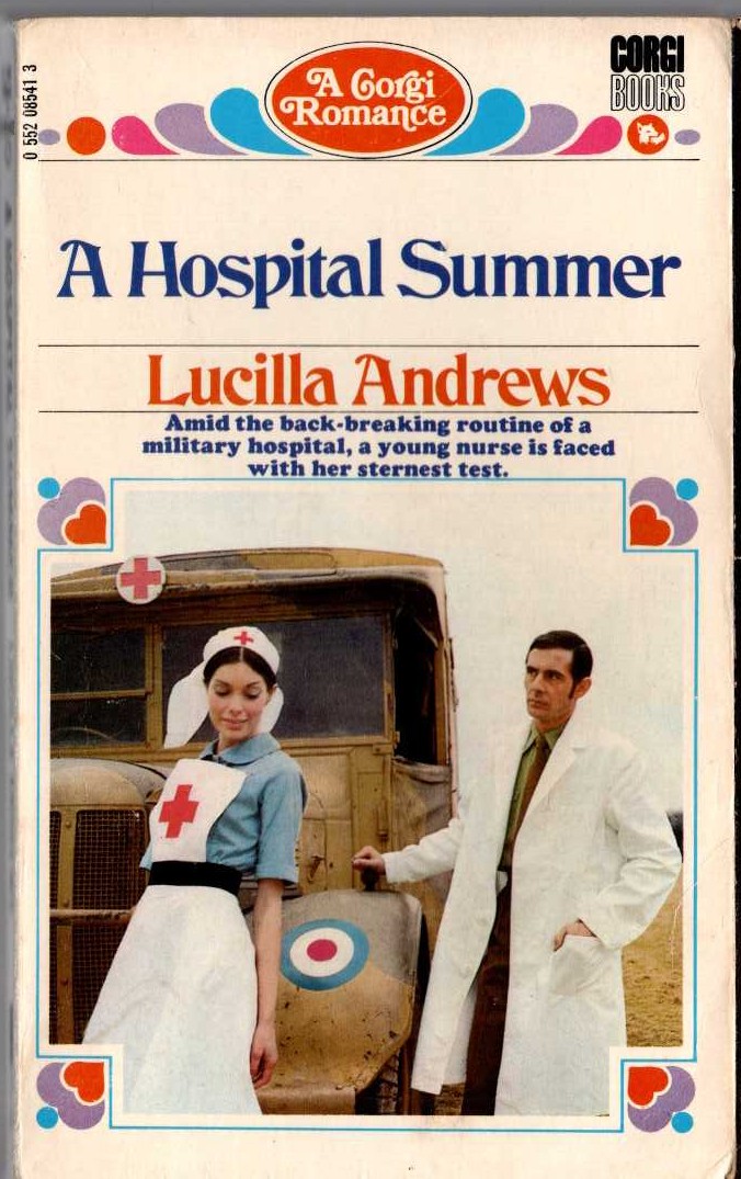 Lucilla Andrews  A HOSPITAL SUMMER front book cover image
