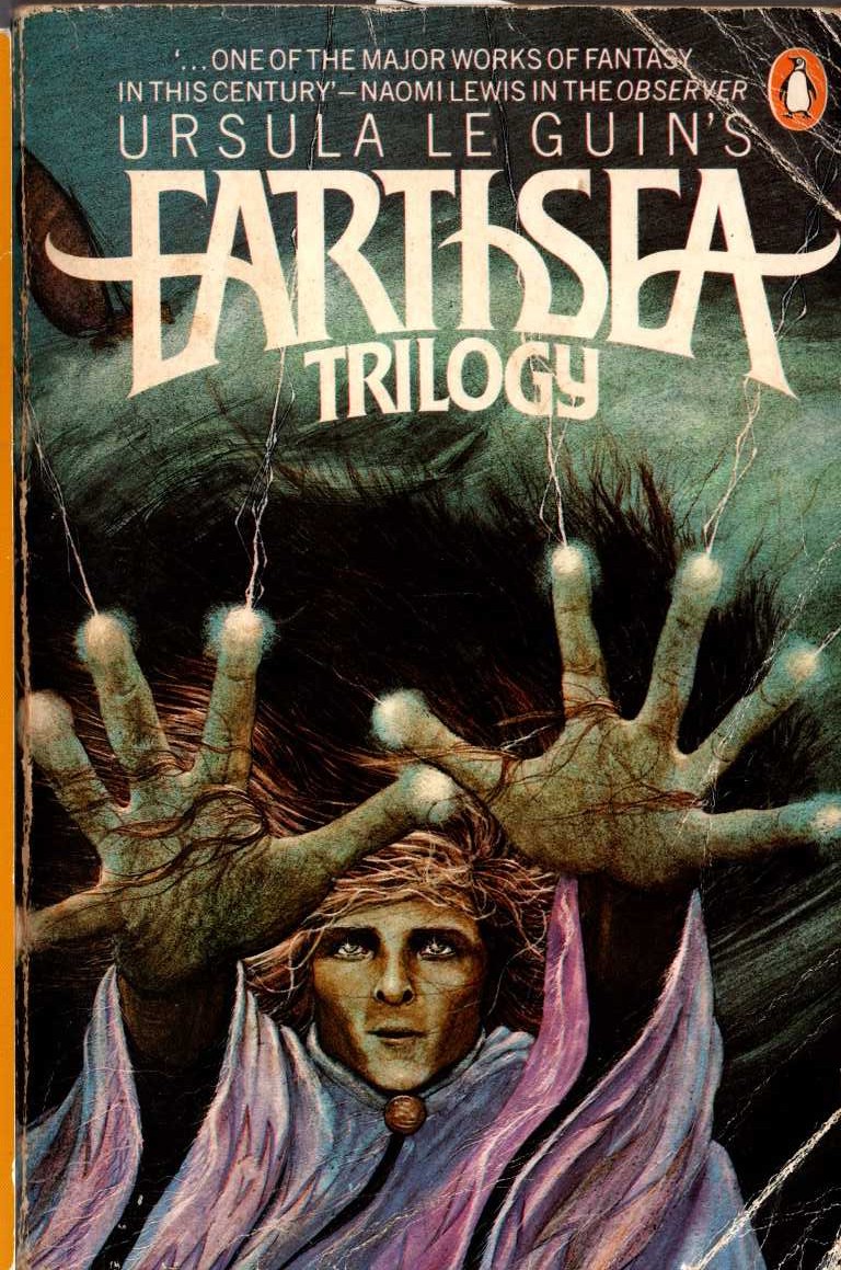 Ursula Le Guin  EARTHSEAS TRILOGY front book cover image