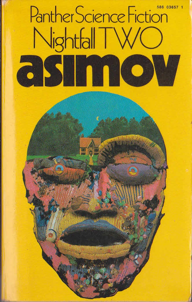 Isaac Asimov  NIGHTFALL TWO front book cover image