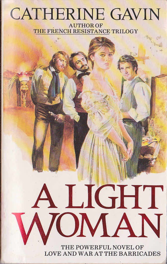 Catherine Gavin  A LIGHT WOMAN front book cover image
