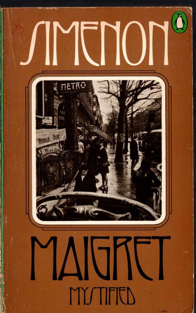 Georges Simenon  MAIGRET MYSTIFIED front book cover image