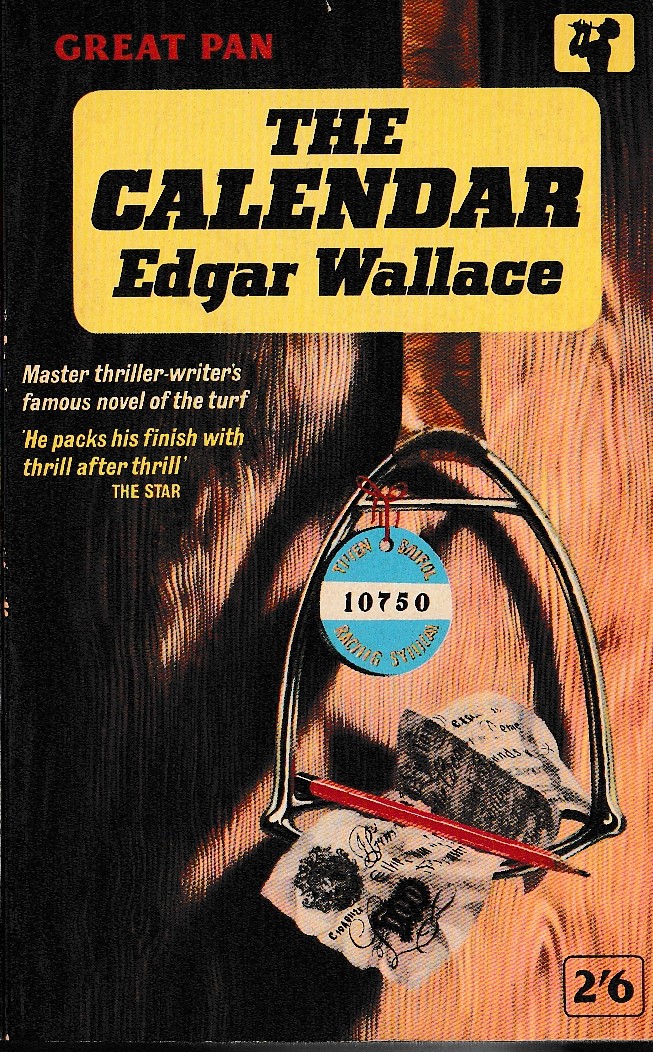 Edgar Wallace  THE CALENDAR front book cover image