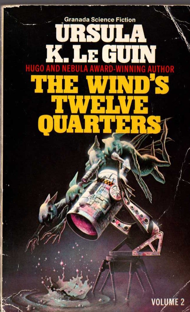 Ursula Le Guin  THE WINDS TWELEVE QUARTERS. Volume 2 front book cover image