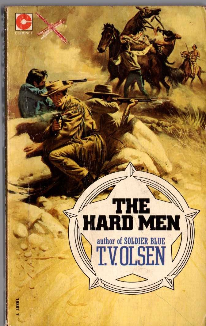 T.V. Olsen  THE HARD MEN front book cover image