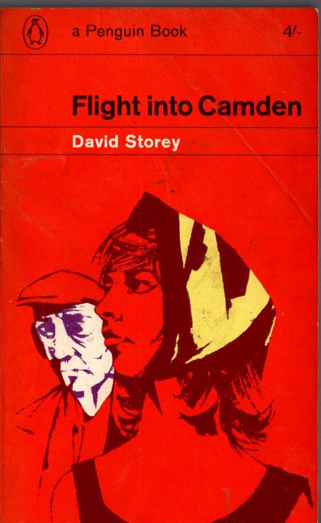 David Storey  FLIGHT INTO CAMDEN front book cover image