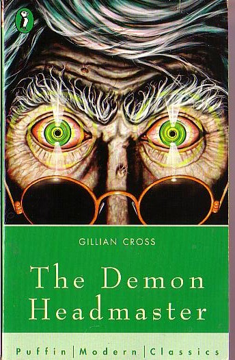Gillian Cross  THE DEMON HEADMASTER front book cover image