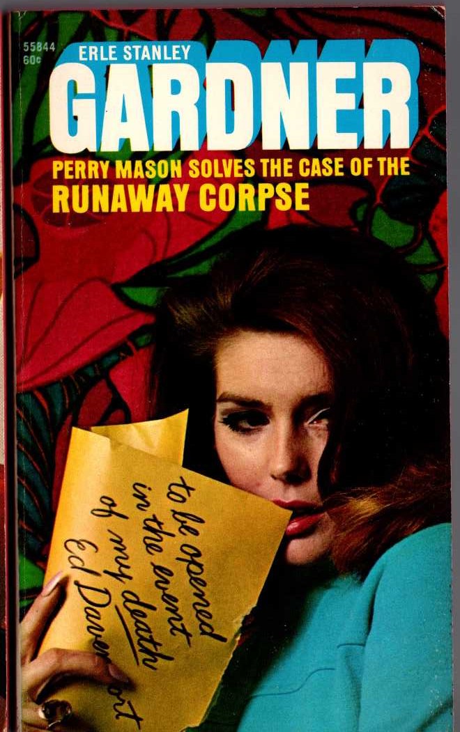 Erle Stanley Gardner  THE CASE OF THE RUNAWAY CORPSE front book cover image
