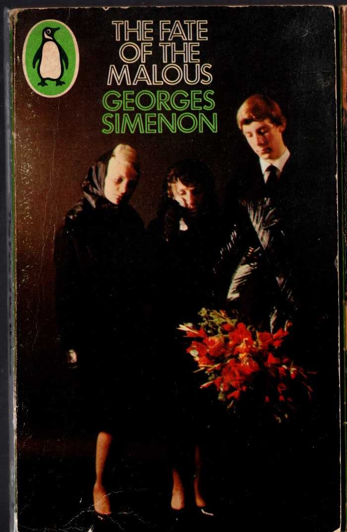 Georges Simenon  THE FATE OF THE MALOUS front book cover image