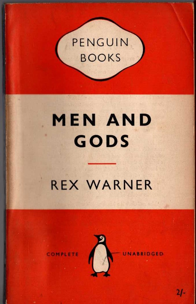 Rex Warner  MEN AND GODS front book cover image