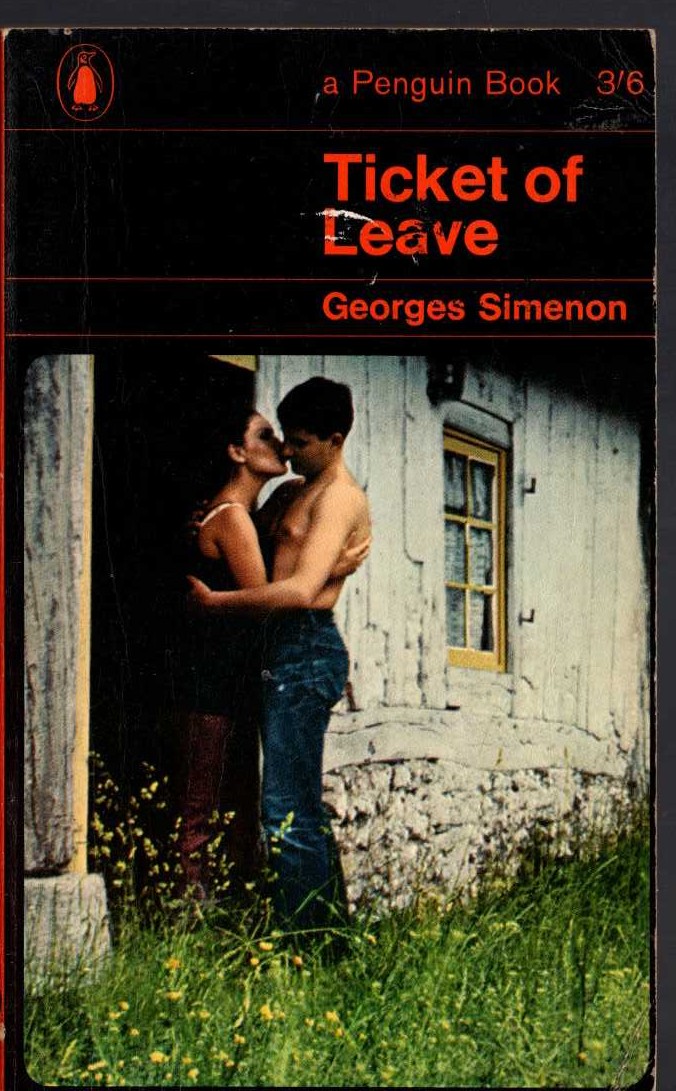 Georges Simenon  TICKET OF LEAVE front book cover image