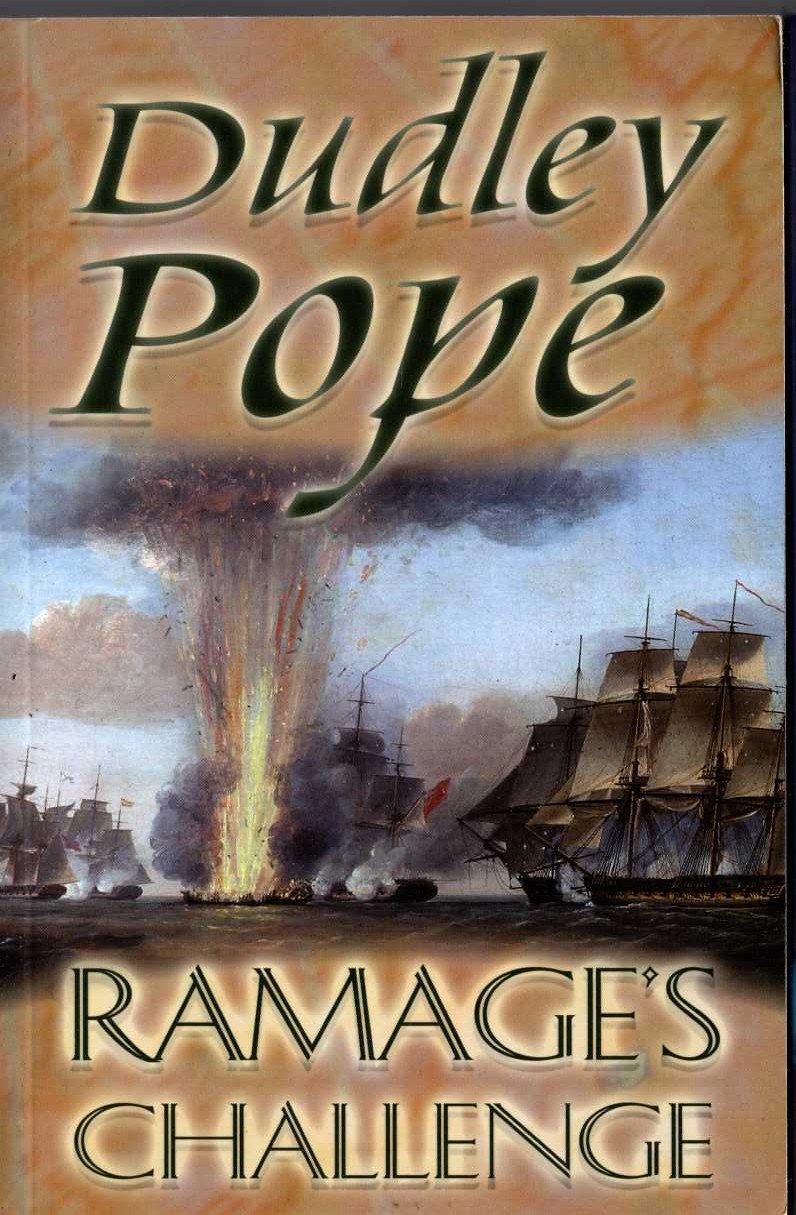 Dudley Pope  RAMAGE'S CHALLENGE front book cover image