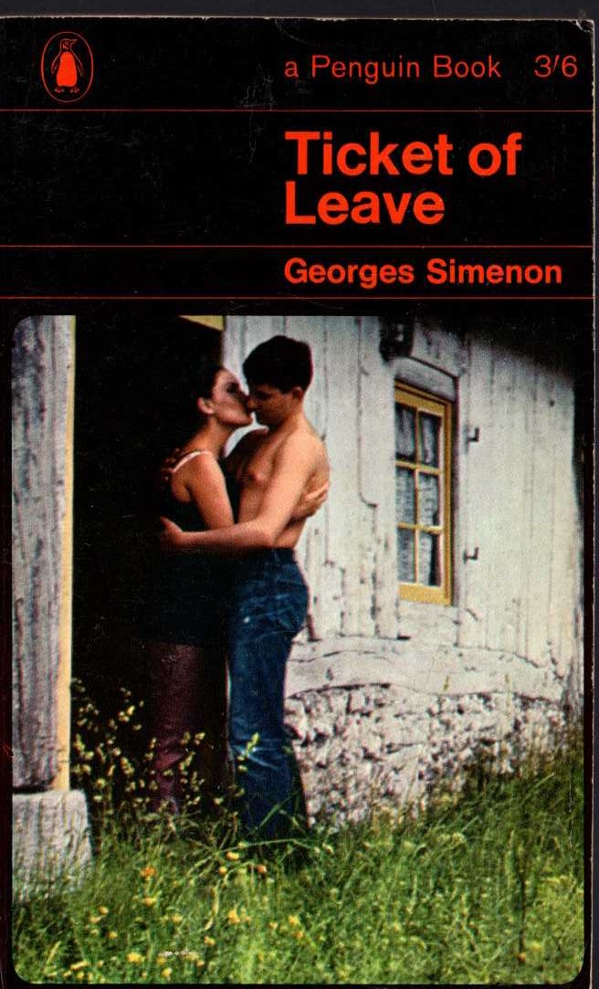Georges Simenon  TICKET OF LEAVE front book cover image