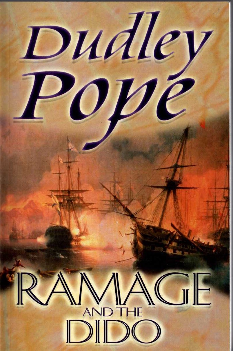 Dudley Pope  RAMAGE AND THE DIDO front book cover image