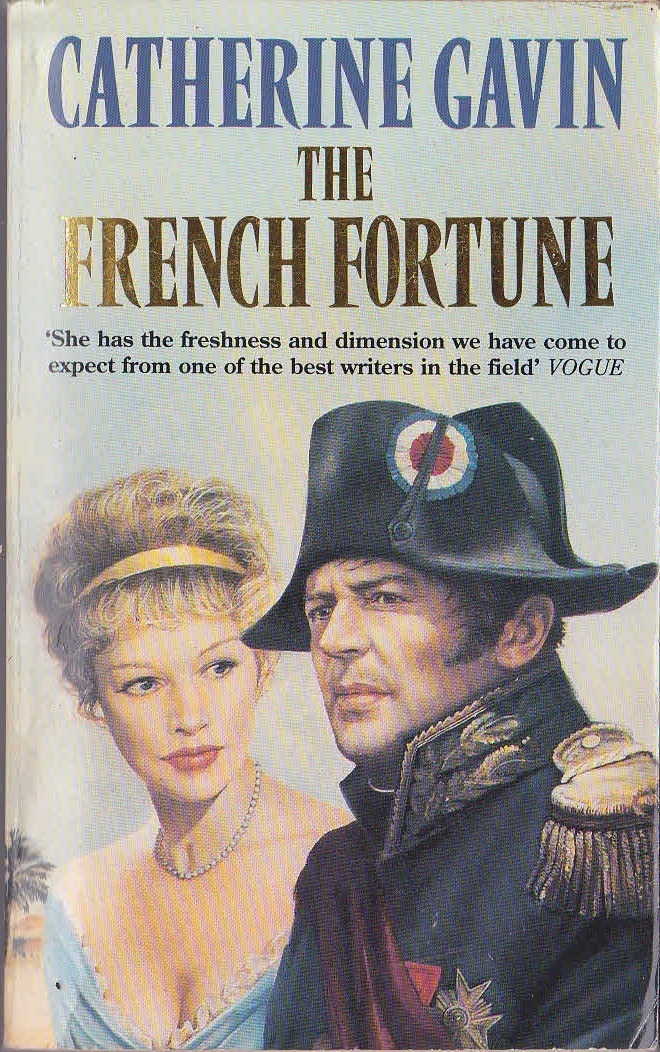 Catherine Gavin  THE FRENCH FORTUNE front book cover image