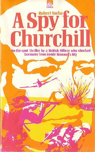 Robert Vacha  A SPY FOR CHURCHILL front book cover image