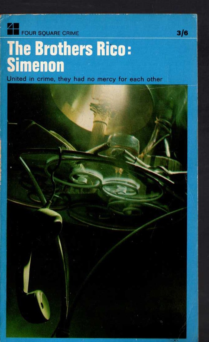Georges Simenon  THE BORTHERS RICO front book cover image